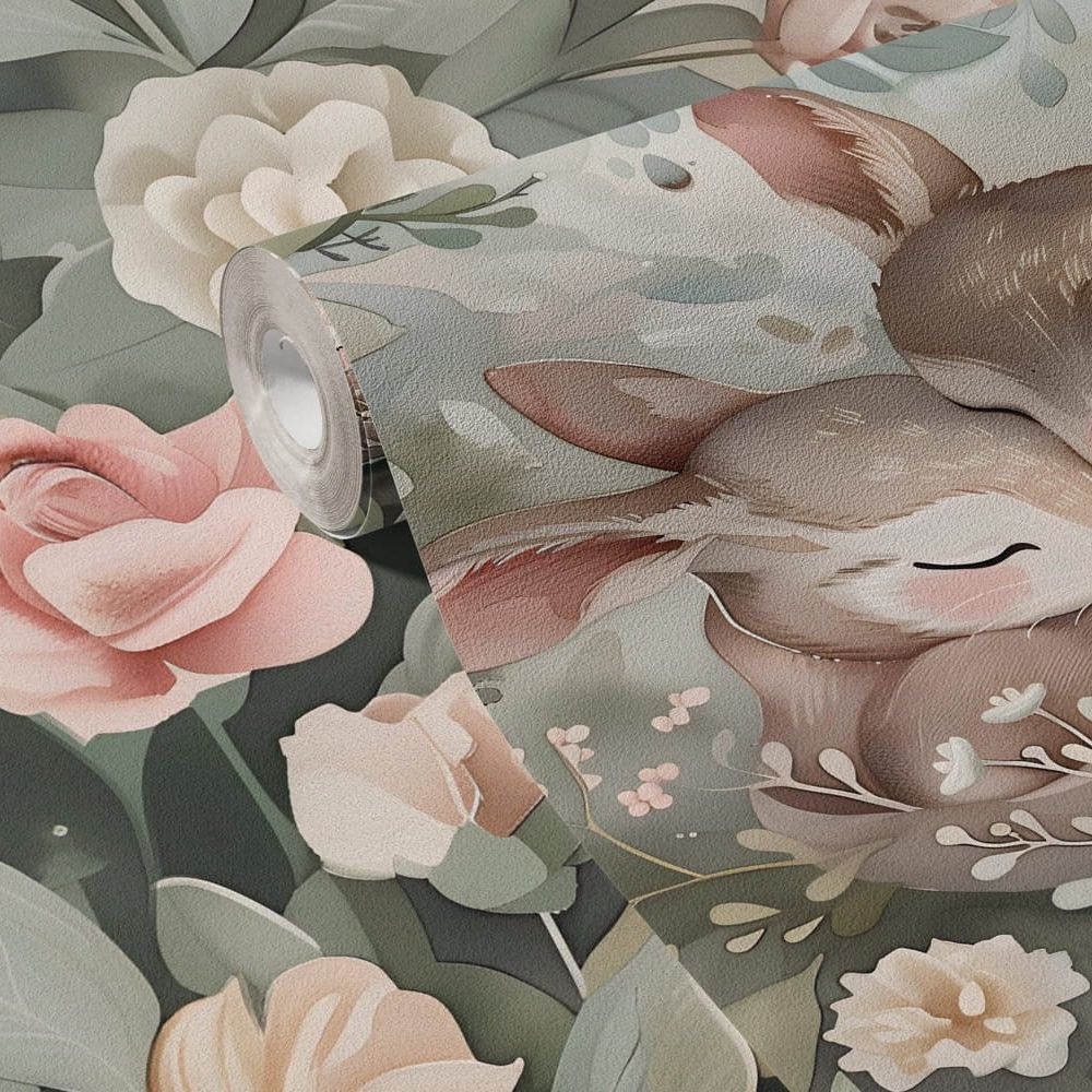 Blossom animals-Behang