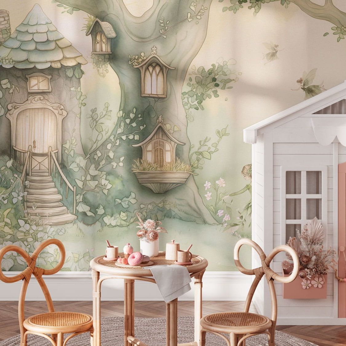 Fairy forest-Behang