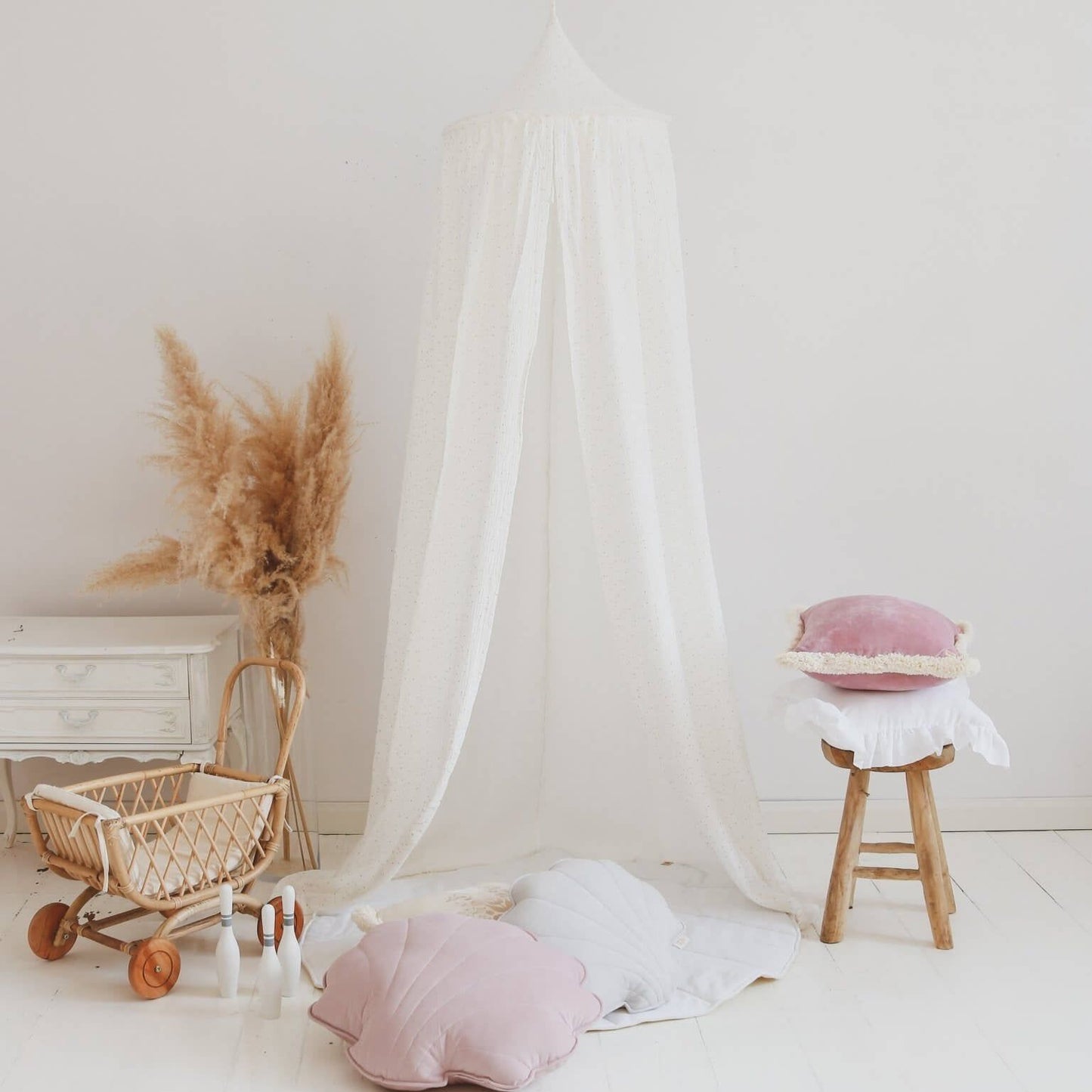 Bedhemel " White & Gold"