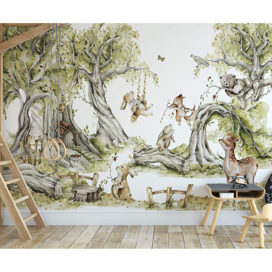 Plaisir en forêt - Fond d'écran