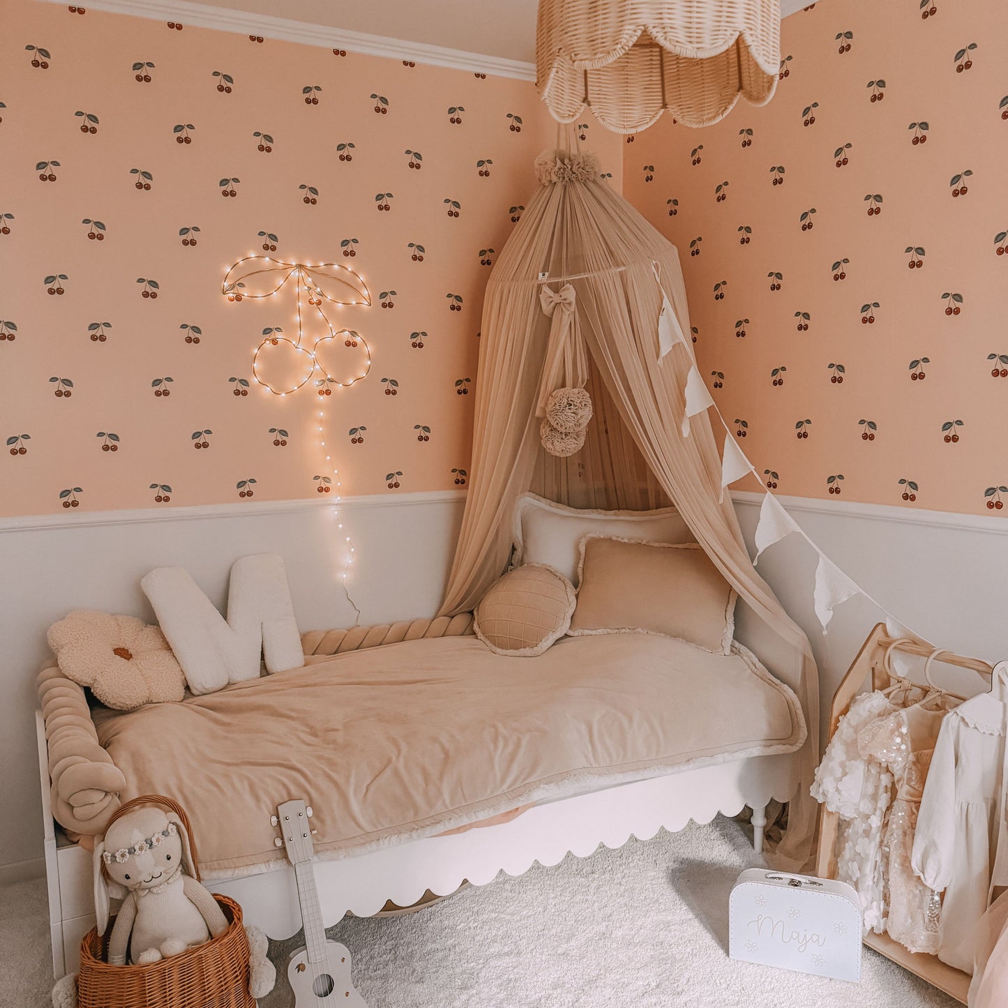 Bed Babushka 90x200 cm White