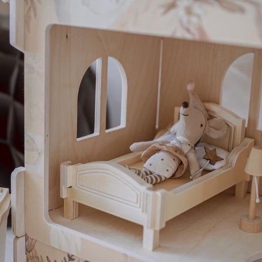 Houten bed ' Single'