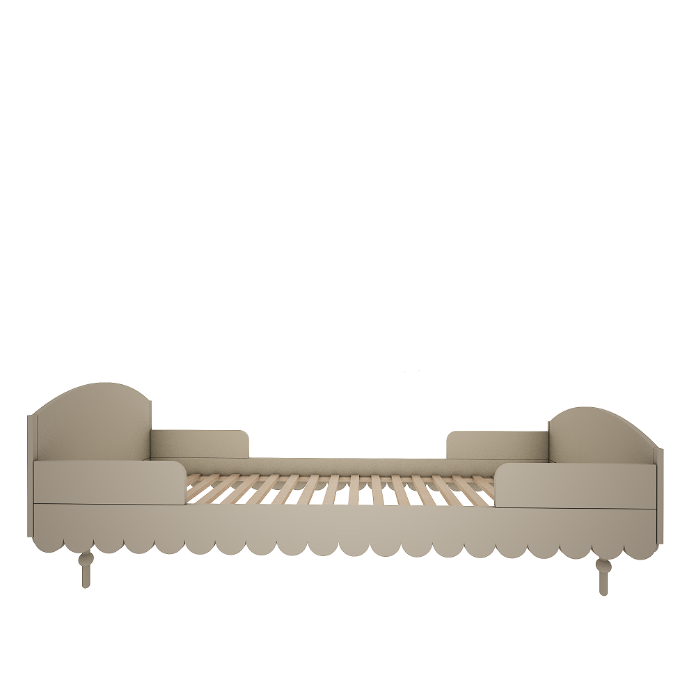 Bed Babushka 90x200 cm Olive