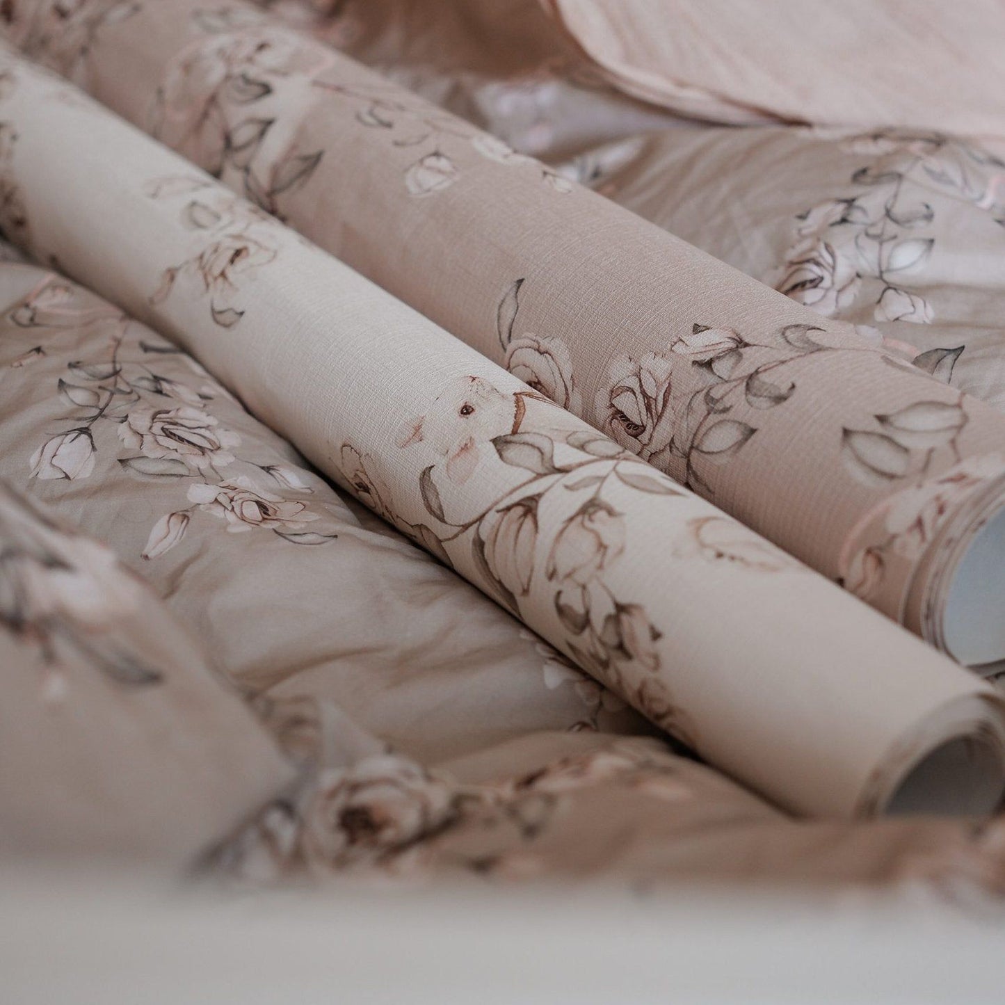 Souris Florales Taupe