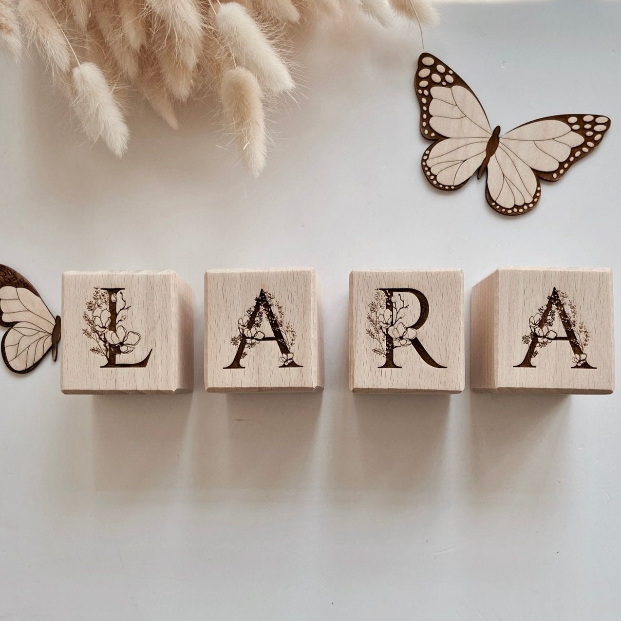 Bloc(s) de lettres en bois
