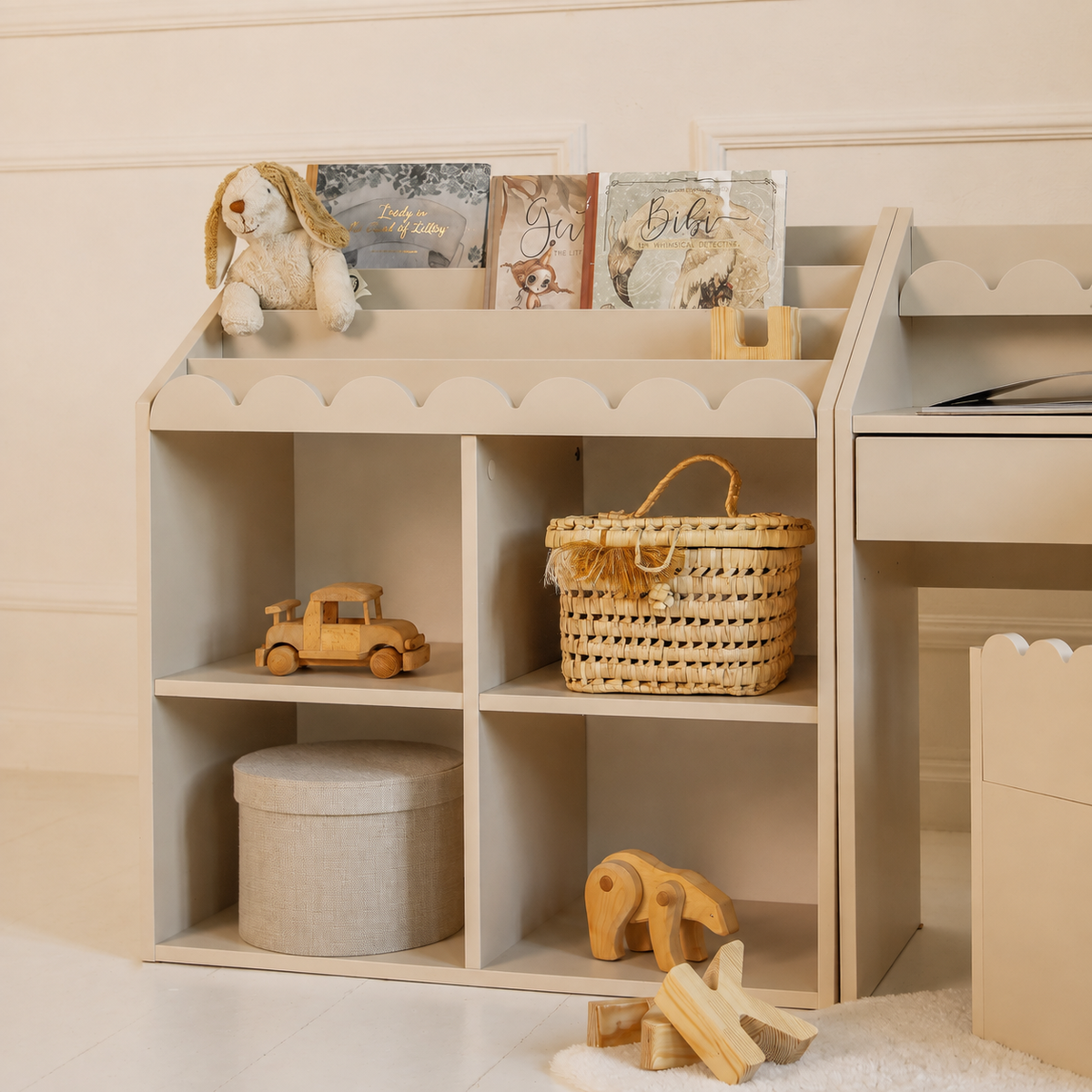 Nomi Montessori Latte boekenkast