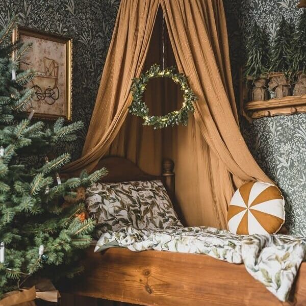 Bed Canopy Gold-"Camel"