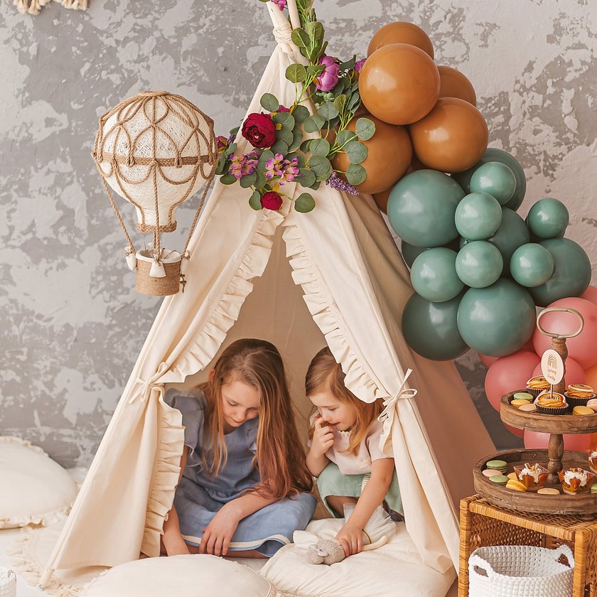Tipi -Ruffled Trim