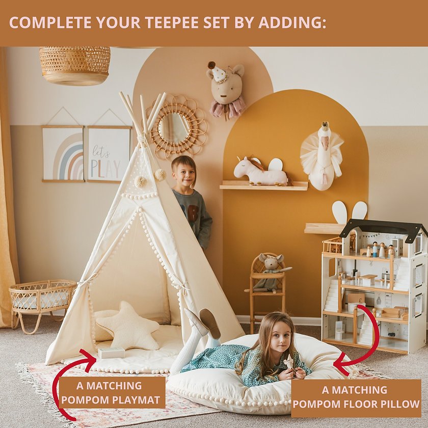 Boho Tipi -PomPom