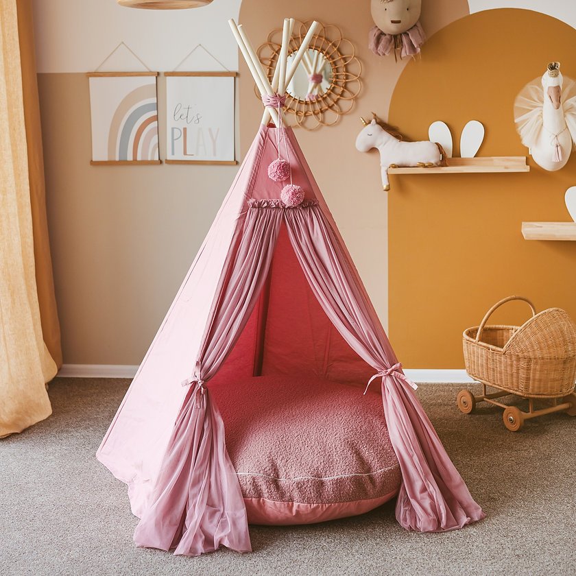 Fairy Tipi Tulle -Rose