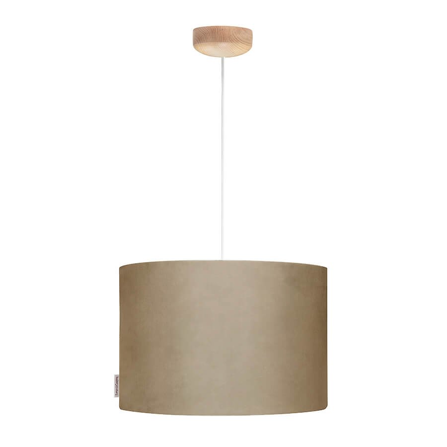 Pendant lamp Velvet-Brown