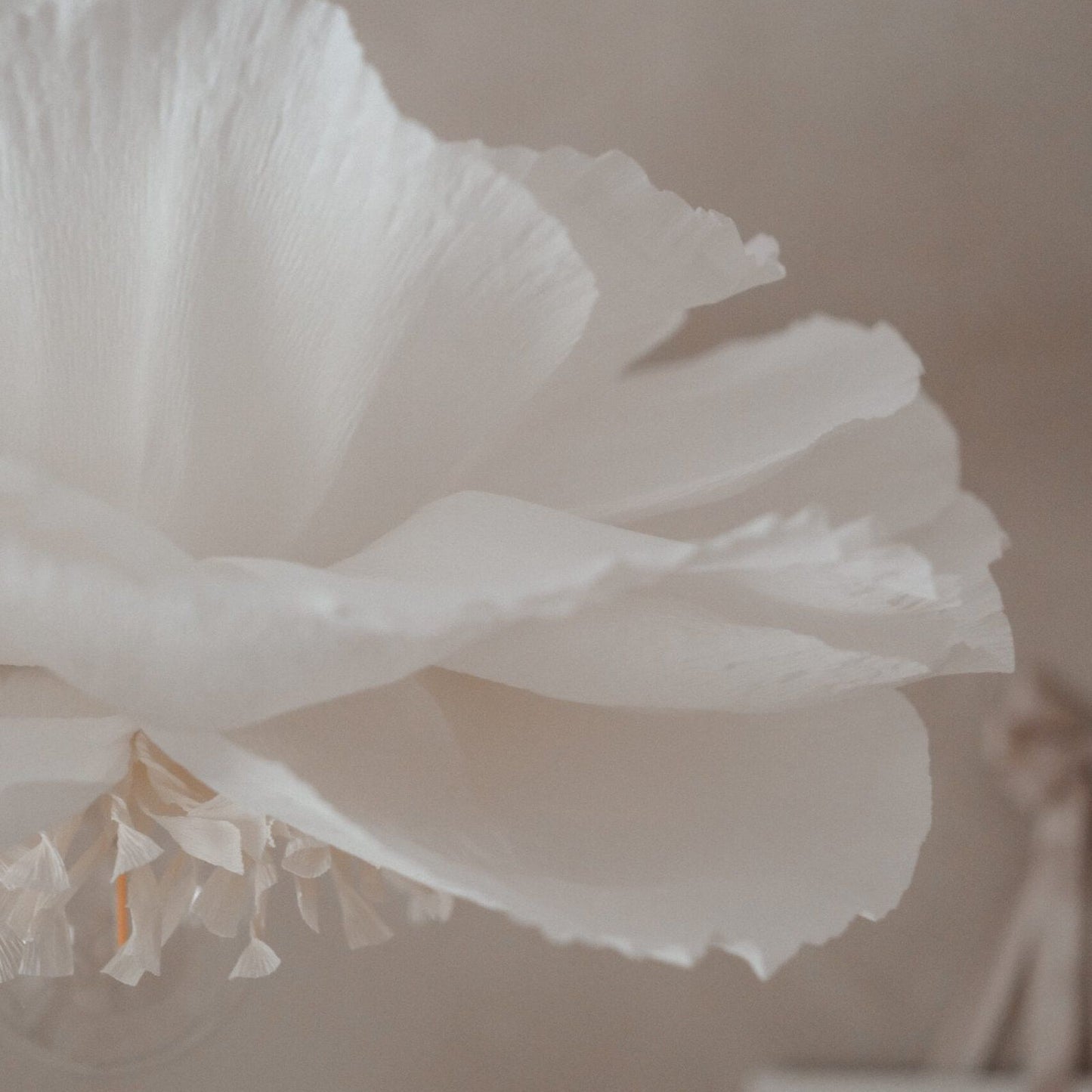 Hanging lamp Luminous Blossom - White