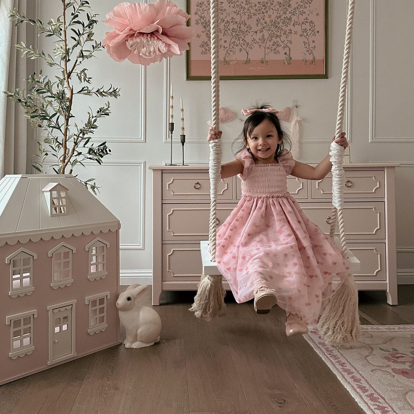 Hanglamp Luminous Blossom - Powder Pink