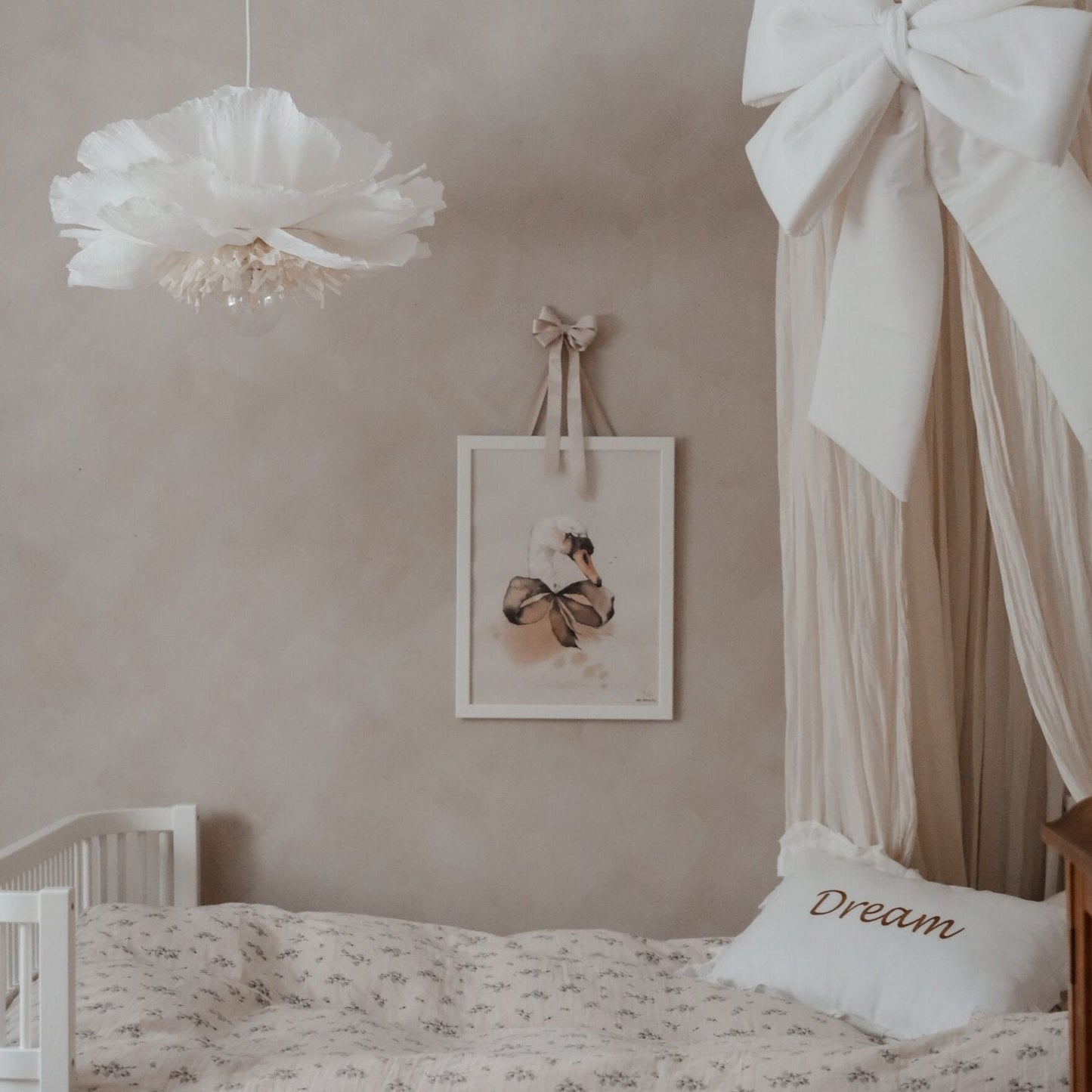 Hanging lamp Luminous Blossom - White