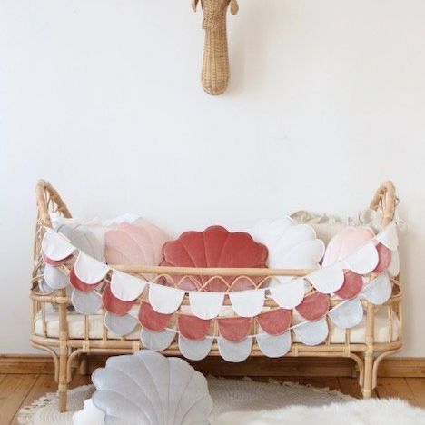 Velvet Speelmat "Shell-White "