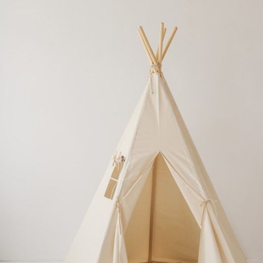Tipi Tent 'Classic' Beige-Natural'