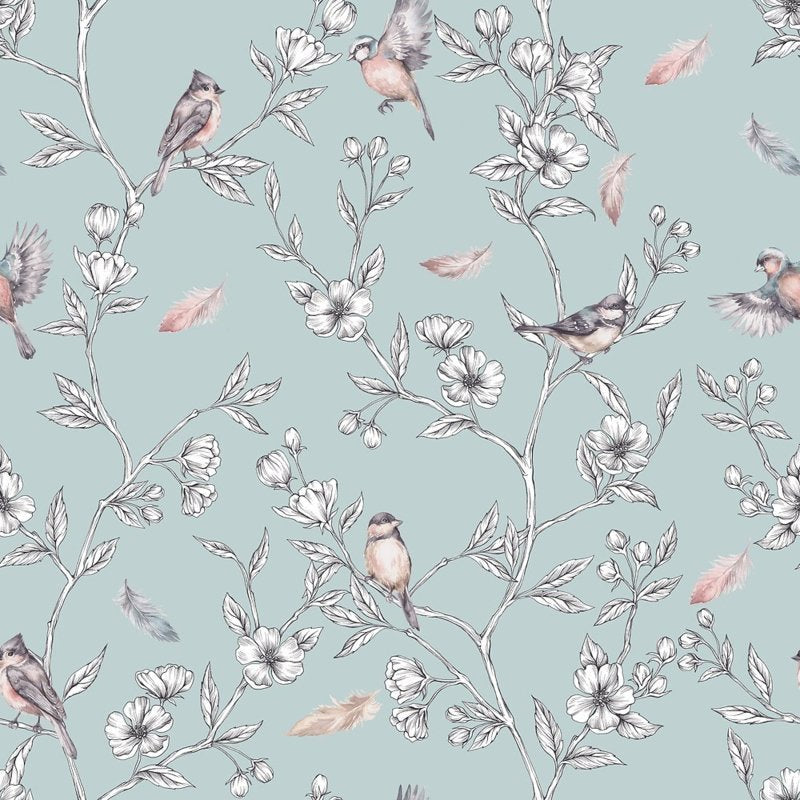 Spring-Mint Behang