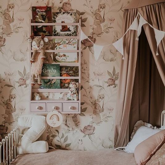 Woodland -Beige-Behang