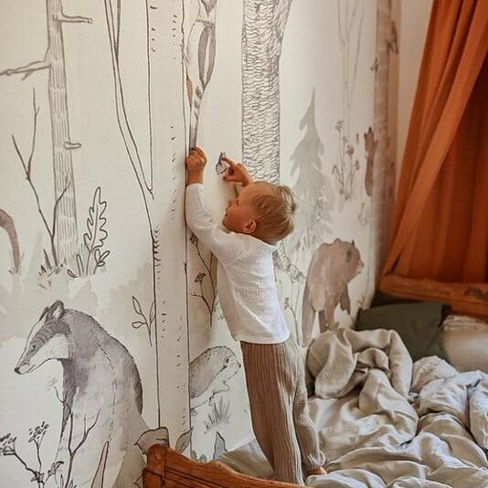 Forest -Natural Behang