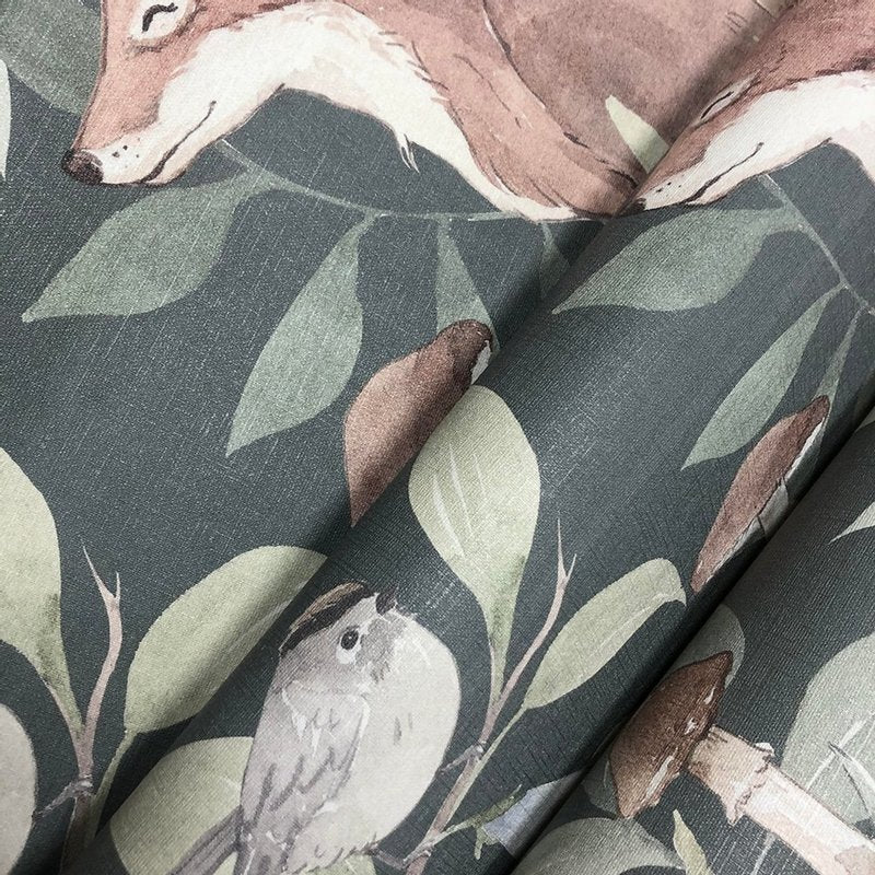 Woodland Dark Green- Behang