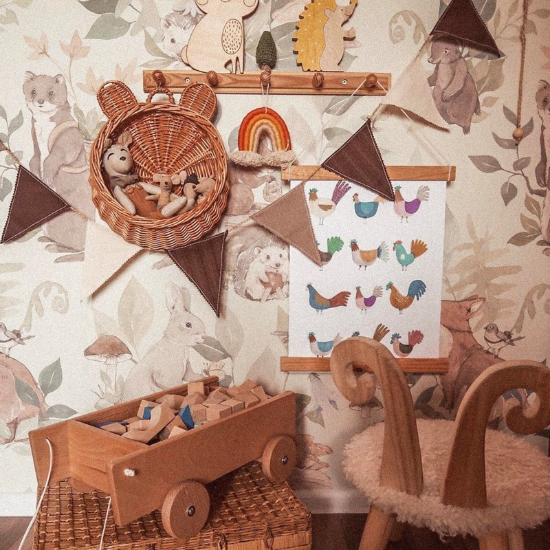 Woodland-Small- Behang