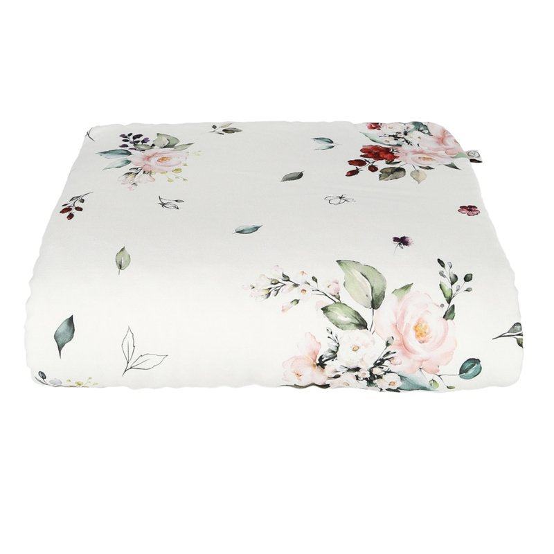 Vintage Roses- quilt met kussen -75 x 100cm, 30 x 40cm