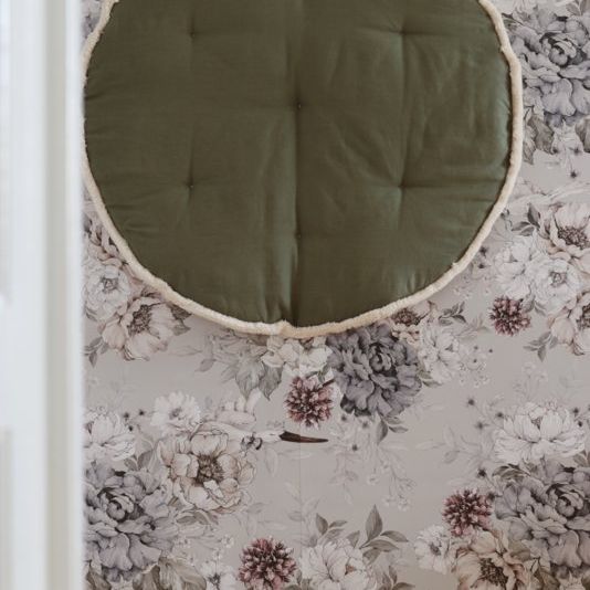 " Cozy & Soft" (speel)kleed Green & Beige - Unisex
