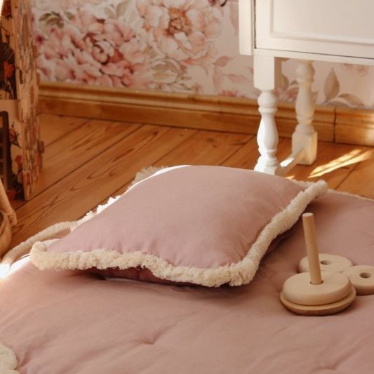 " Cozy & Soft" (Speel)kleed Pink & Peony- Tweezijdig