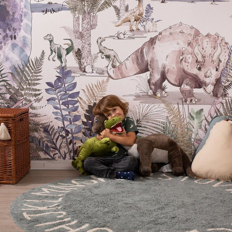 Dino World- Behang