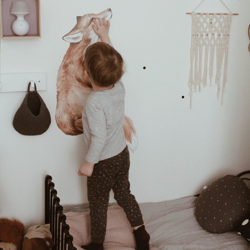 Goodnight Fox wandsticker