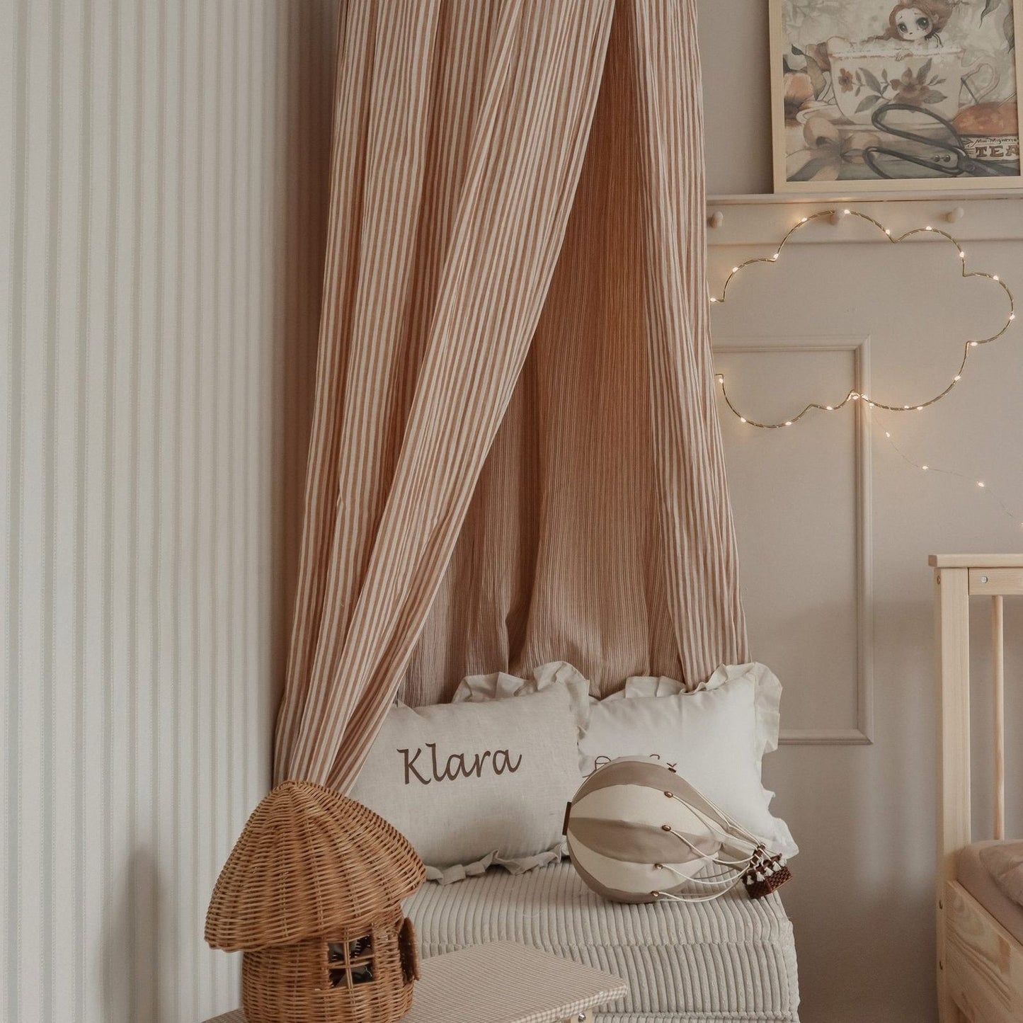 Bed Canopy Stripes