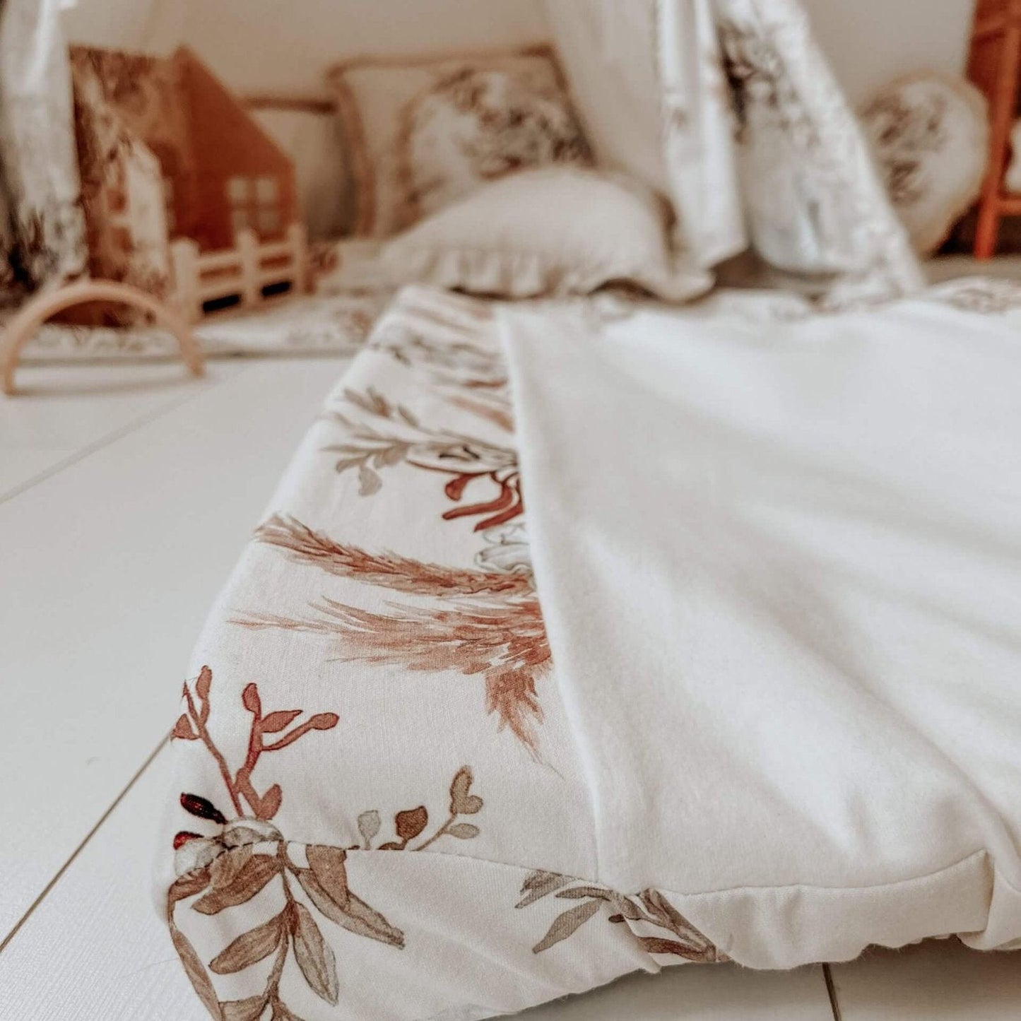 Changing pad cover "Swan"