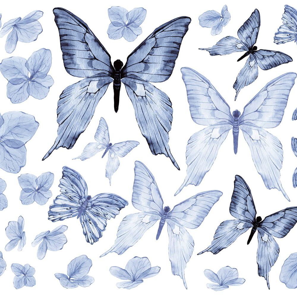 Butterfly Luna - Wandsticker