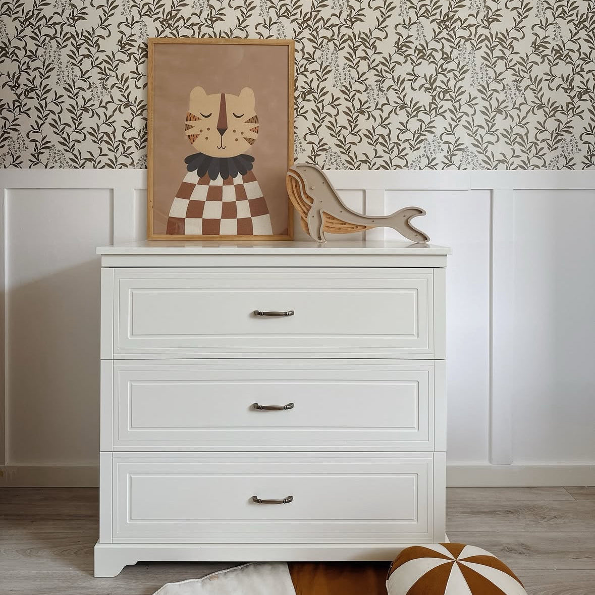 Lade en commode kast Mare- Wit