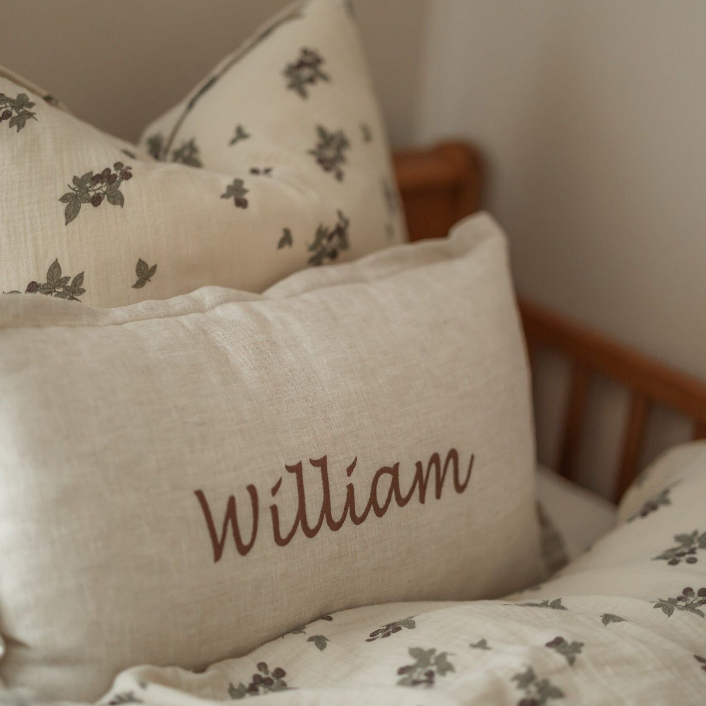 Coussin décoratif avec nom