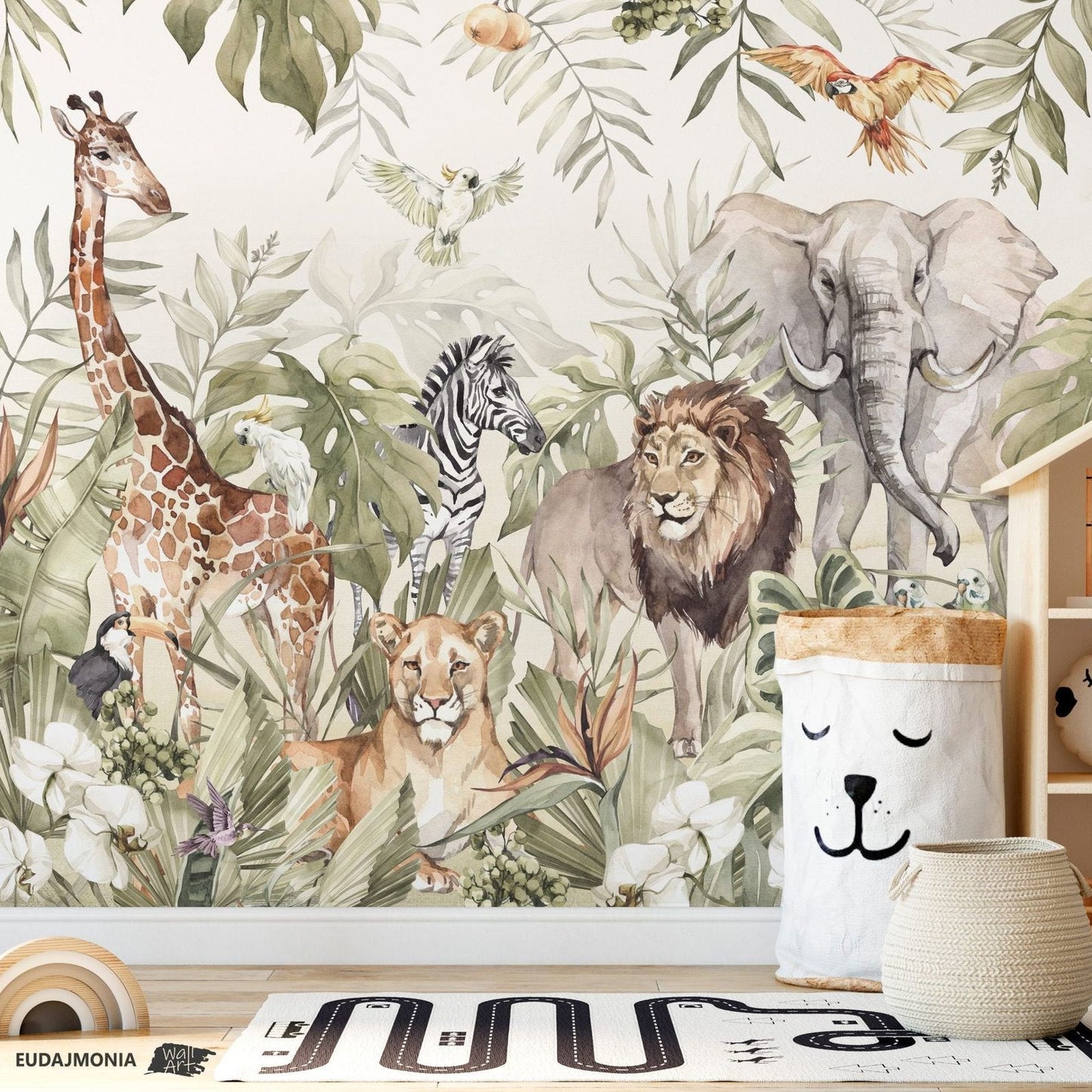 Paradise jungle - Behang