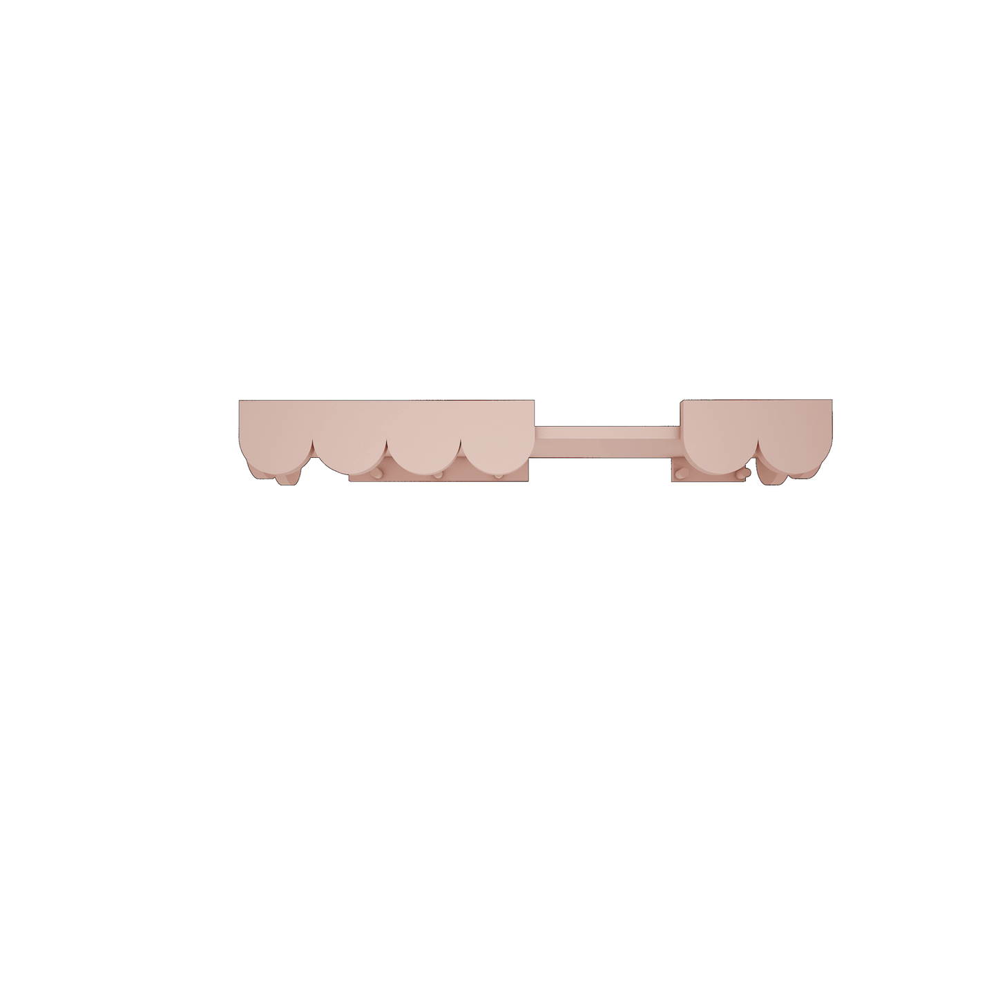 Wall shelf babushka -Pink