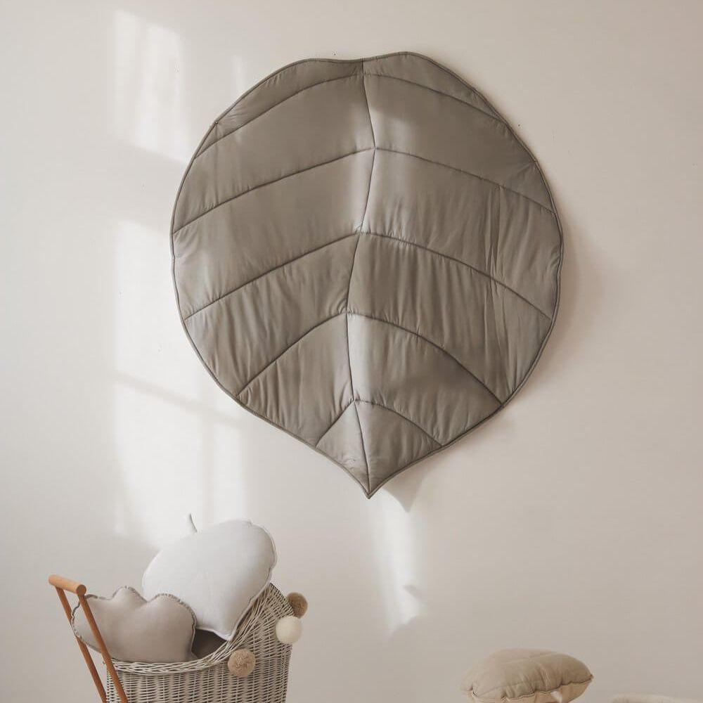 Speelmat Blad "White/Gray"