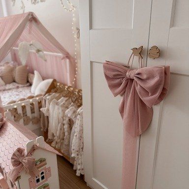 XL tulle strik-Roze