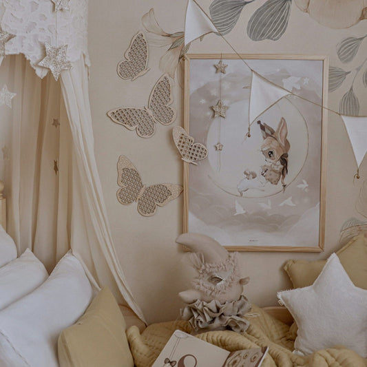 Décoration murale avec ensemble de papillons