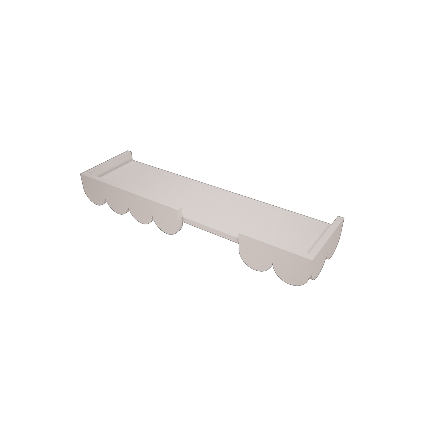 Wall shelf babushka -White