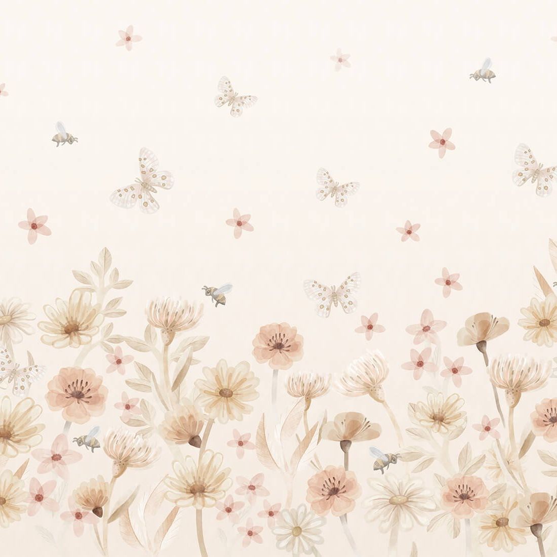 Fleurs des prés - Fond d'écran