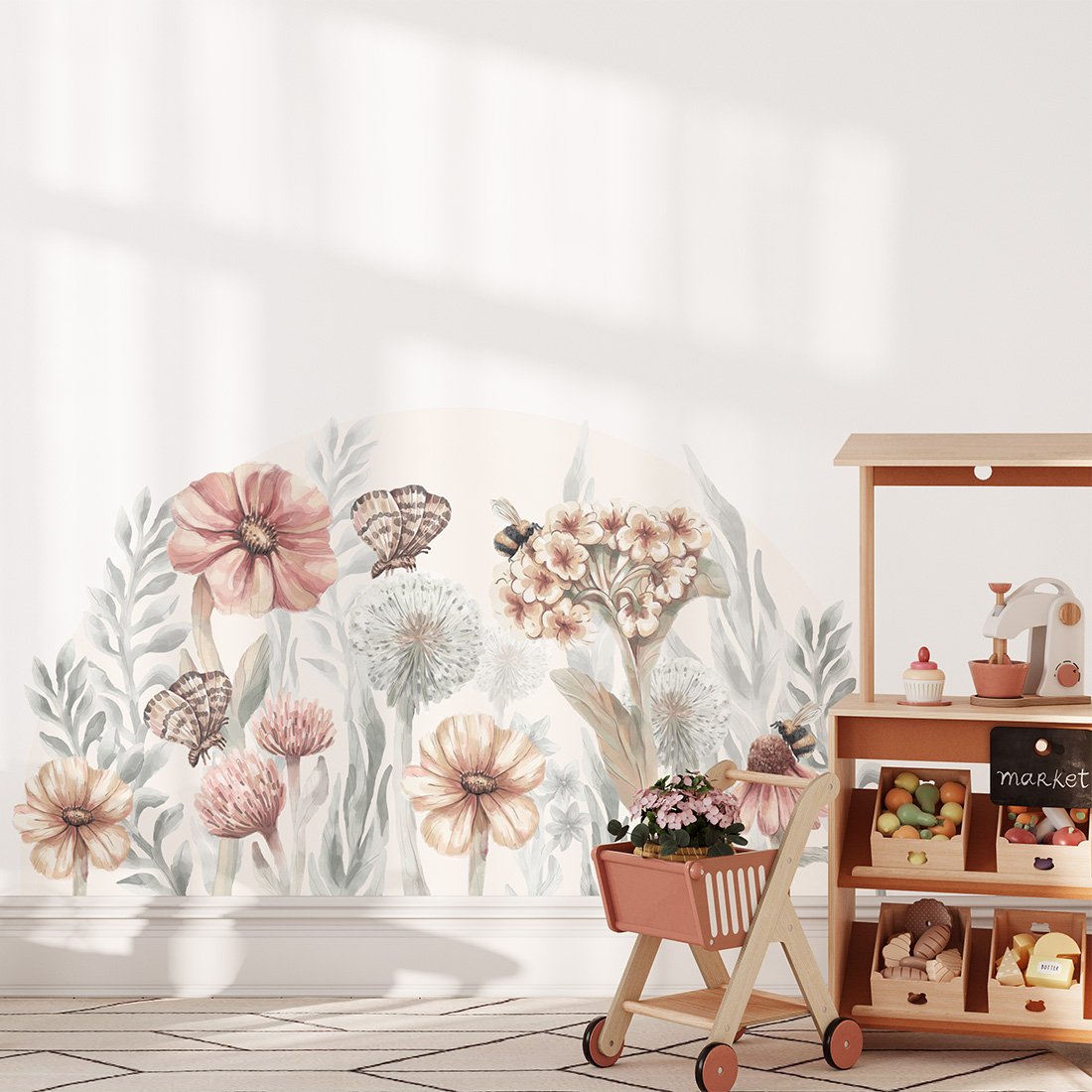 Wild flowers XL Wandsticker