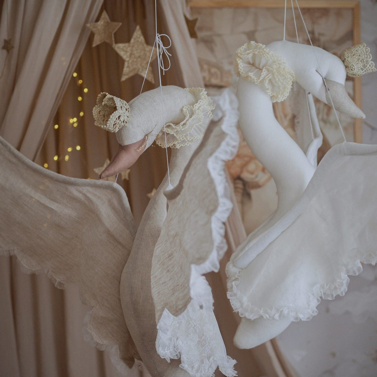 Zwaan, Linen & Lace - Cream