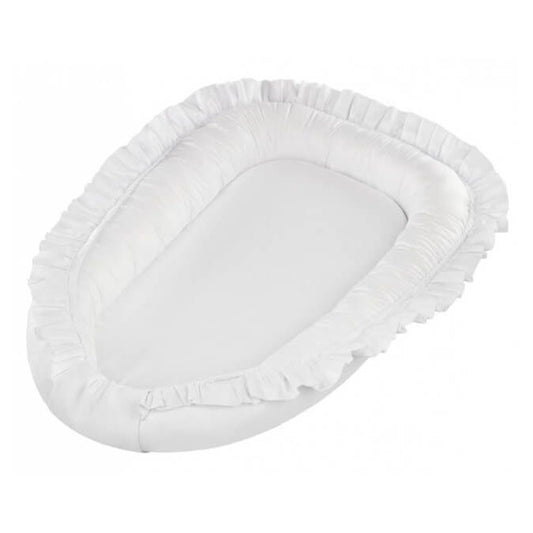 Nid d'ange Cotton &amp; Sweets Simply Glamour avec volant Blanc