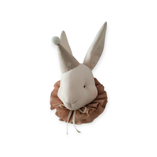 Konijn-Light Beige- Star cap