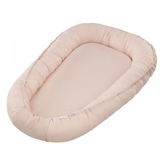 Nid d'ange en lin Cotton &amp; Sweets Pure Nature-Powder Pink