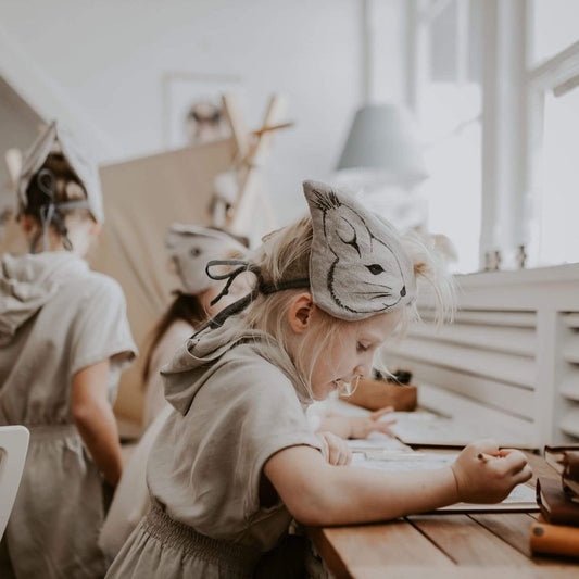 Linen mask - Mouse
