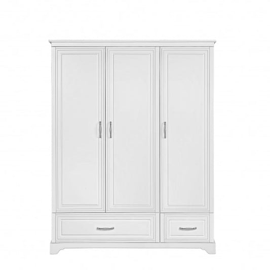 3-door wardrobe Mare - White