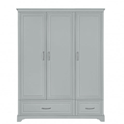 3-door wardrobe Mare - Grey dove